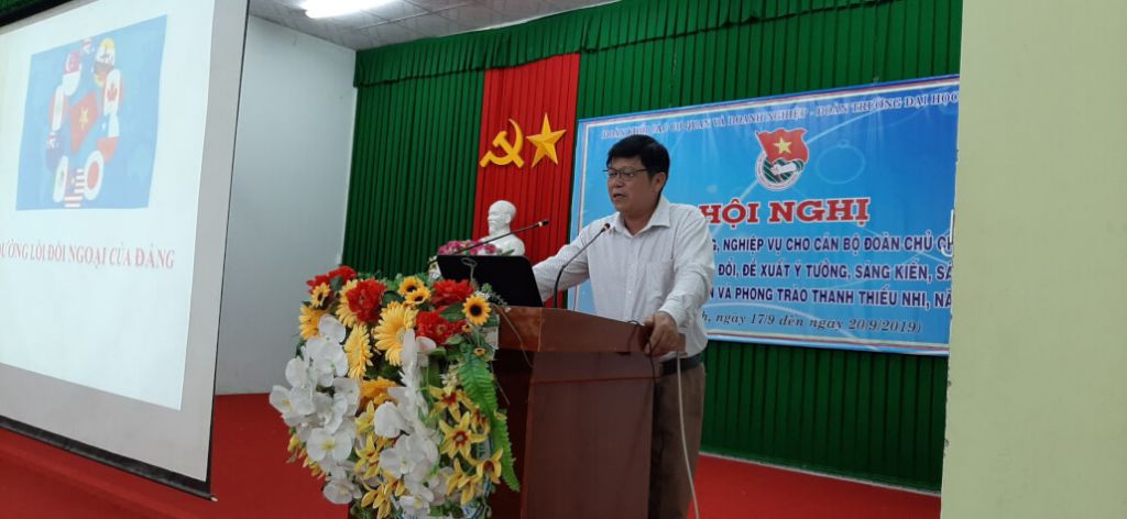 Tổ chức tập huấn kiến thức hội nhập cho cán bộ, đoàn viên, thanh niên