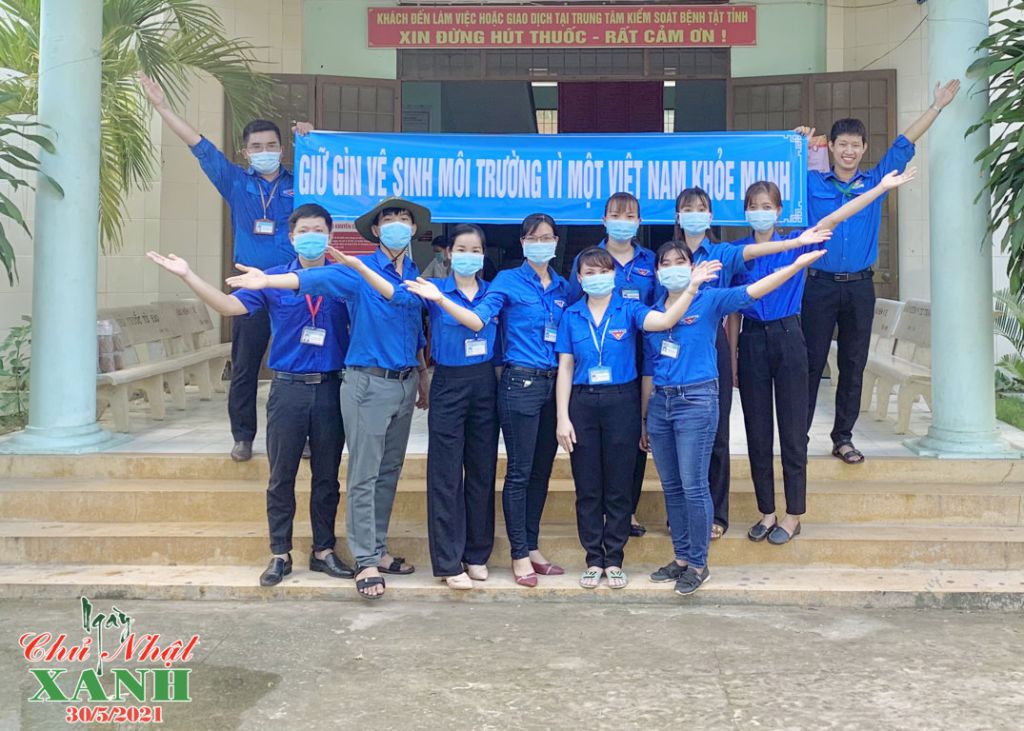 Tuổi trẻ Đoàn khối đồng loạt ra quân Ngày chủ nhật xanh Đợi 2 (30/5) năm 2021