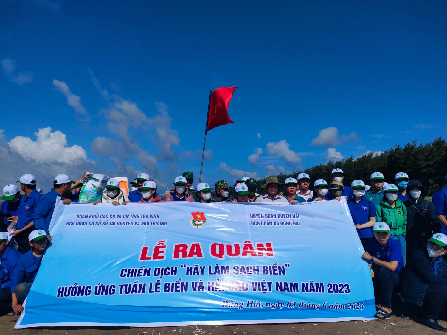 Ra quân Chiến dịch “Hãy làm sạch biển”, hưởng ứng tuần lễ Biển và Hải đảo Việt Nam năm 2023