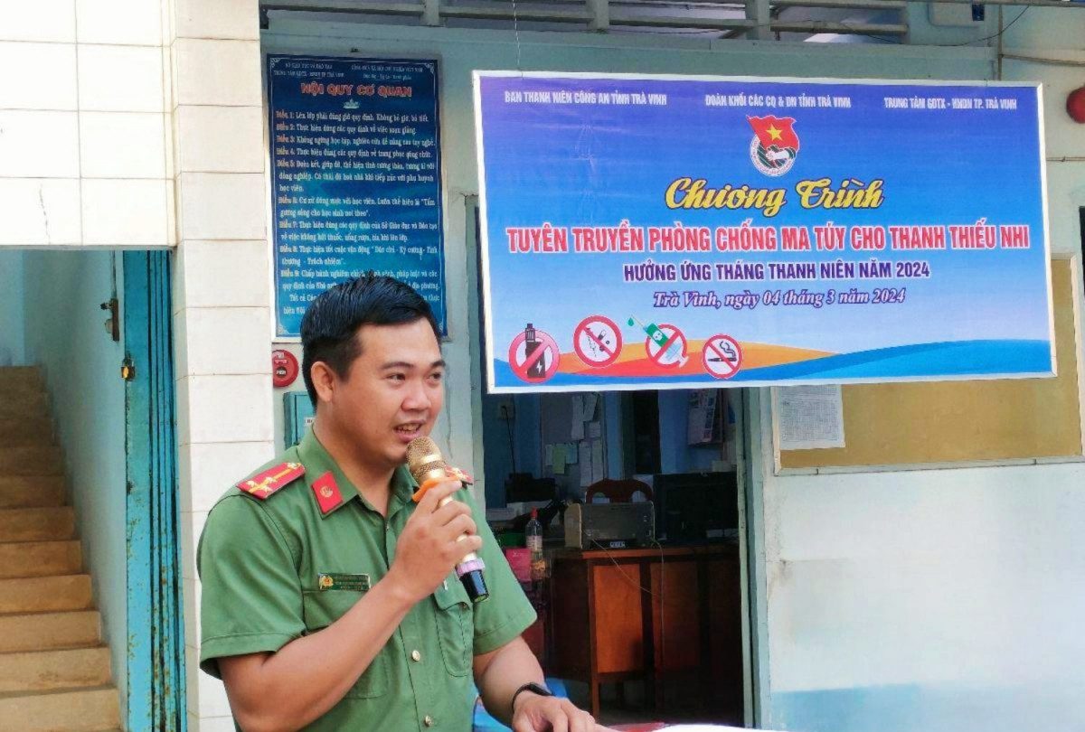 Đoàn khối phối hợp tổ chức Chương trình tuyên truyền phòng chống ma túy cho thanh thiếu nhi năm 2024