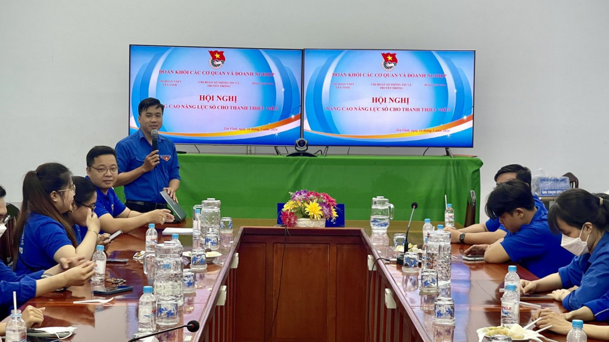 Chi đoàn Sở Thông tin và Truyền thông triển khai Chương trình “Nâng cao năng lực số cho thanh thiếu niên”