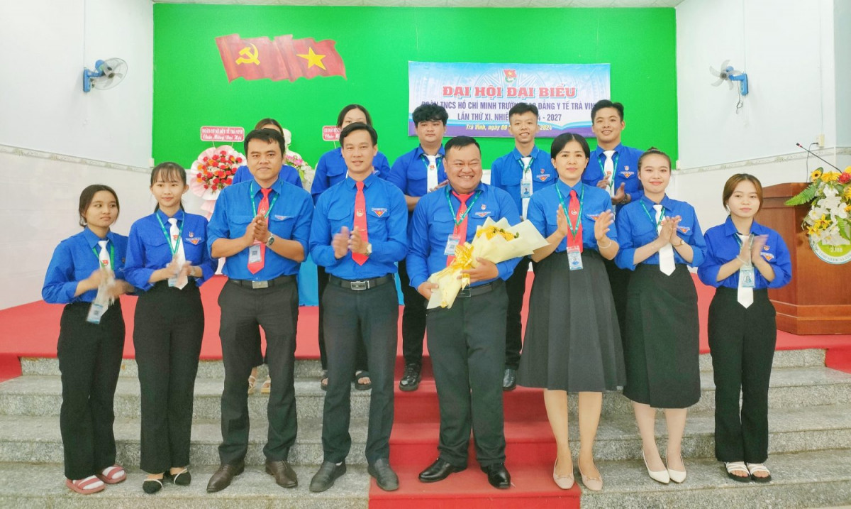 Đoàn trường Cao đẳng Y tế Trà Vinh tổ chức thành công Đại hội Đoàn trường lần thứ XI, nhiệm kỳ 2024 – 2027