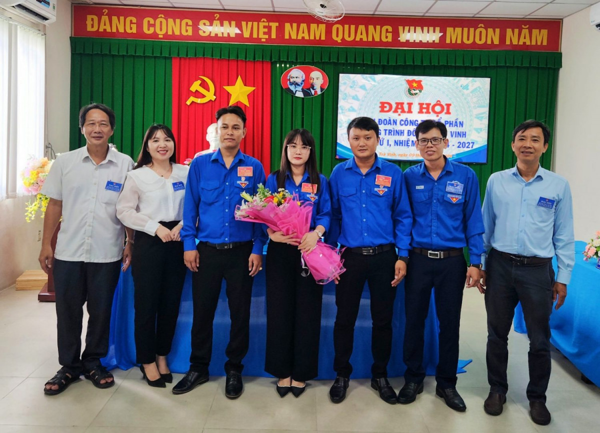 Đồng chí Lâm Tuấn Kiệt được Đại hội tín nhiệm bầu giữ chức vụ Bí thư Chi đoàn Công ty Cổ phần Công trình Đô thị Trà Vinh lần thứ I, nhiệm kỳ 2024 – 2027