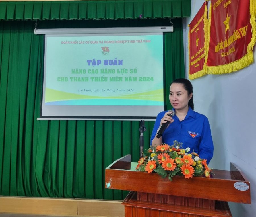 Đoàn khối triển khai hoạt động nâng cao năng lực số cho thanh thiếu niên trên địa bàn tỉnh Trà Vinh