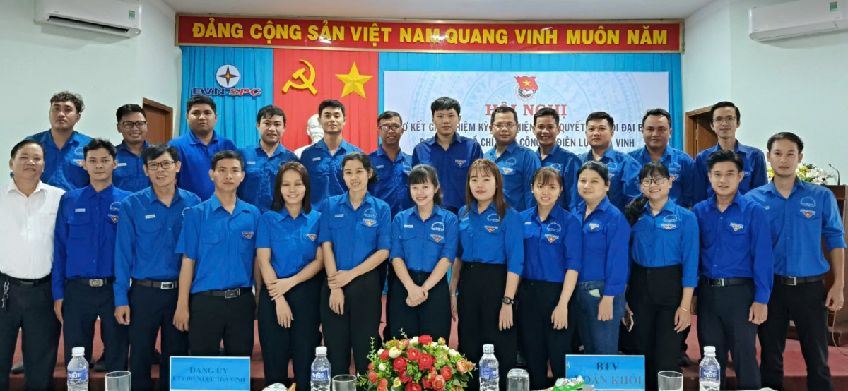 Đoàn cơ sở Công ty điện lực Trà Vinh tổ chức thành công Hội nghị sơ kết giữa nhiệm kỳ 2022-2027