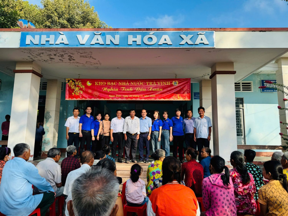 Chi đoàn Kho bạc Nhà nước tổ chức chương trình “Nghĩa tình đầu xuân” năm 2025