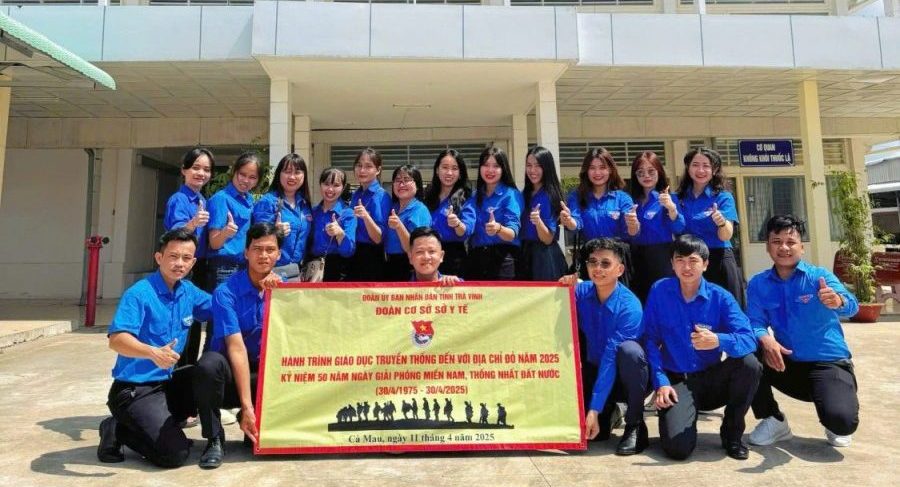 Đoàn cơ sở Sở y tế tổ chức hành trình giáo dục truyền thống đến với địa chỉ đỏ năm 2025